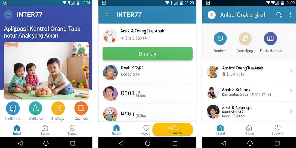 Tampilan antarmuka INTER77 yang intuitif dan fungsional.